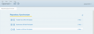 repositorySynchroniser
